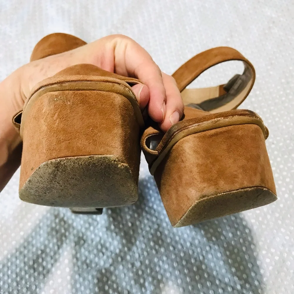 Tory Burch suede wedges